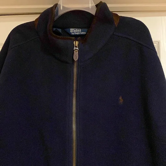 Polo Ralph Lauren Fleece Zip Up Jacket Sz 4XB Big.
